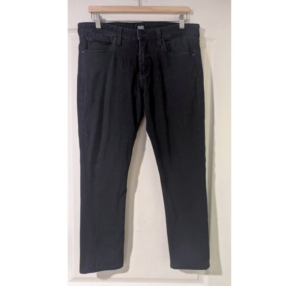 Paige | Croft Skinny Jean In Inkwell Dark Indigo - Picture 3 of 13